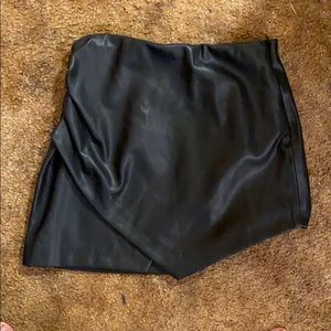 Zara Leather Skirt